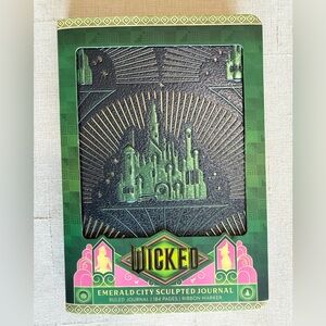 Wicked Emerald City Sculpted Journal